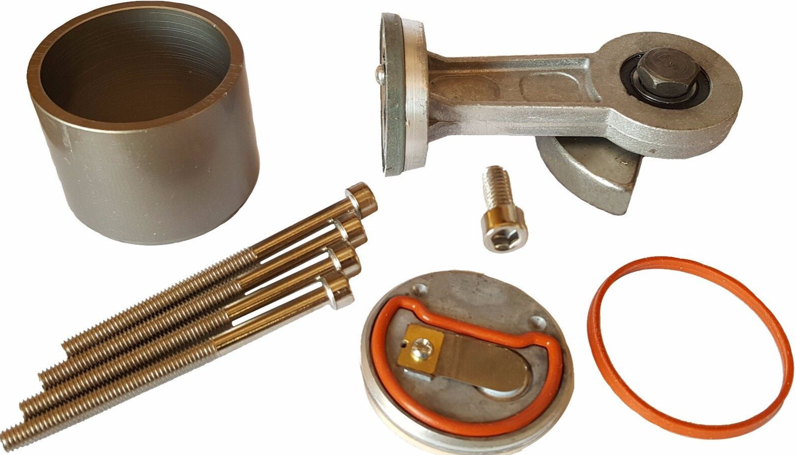 Rebuild Kit For airmaxxx 480 580 Air Compressor Reed Valve Piston Sleeve & Bolts