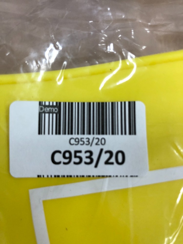 Yellow Waterproof Silicone Boot Covers Size M