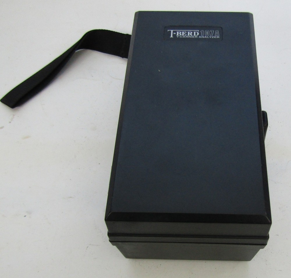 Telecommunications Techniques Corp. T-Berd 107A T-Carrier Analyzer Tester & Case