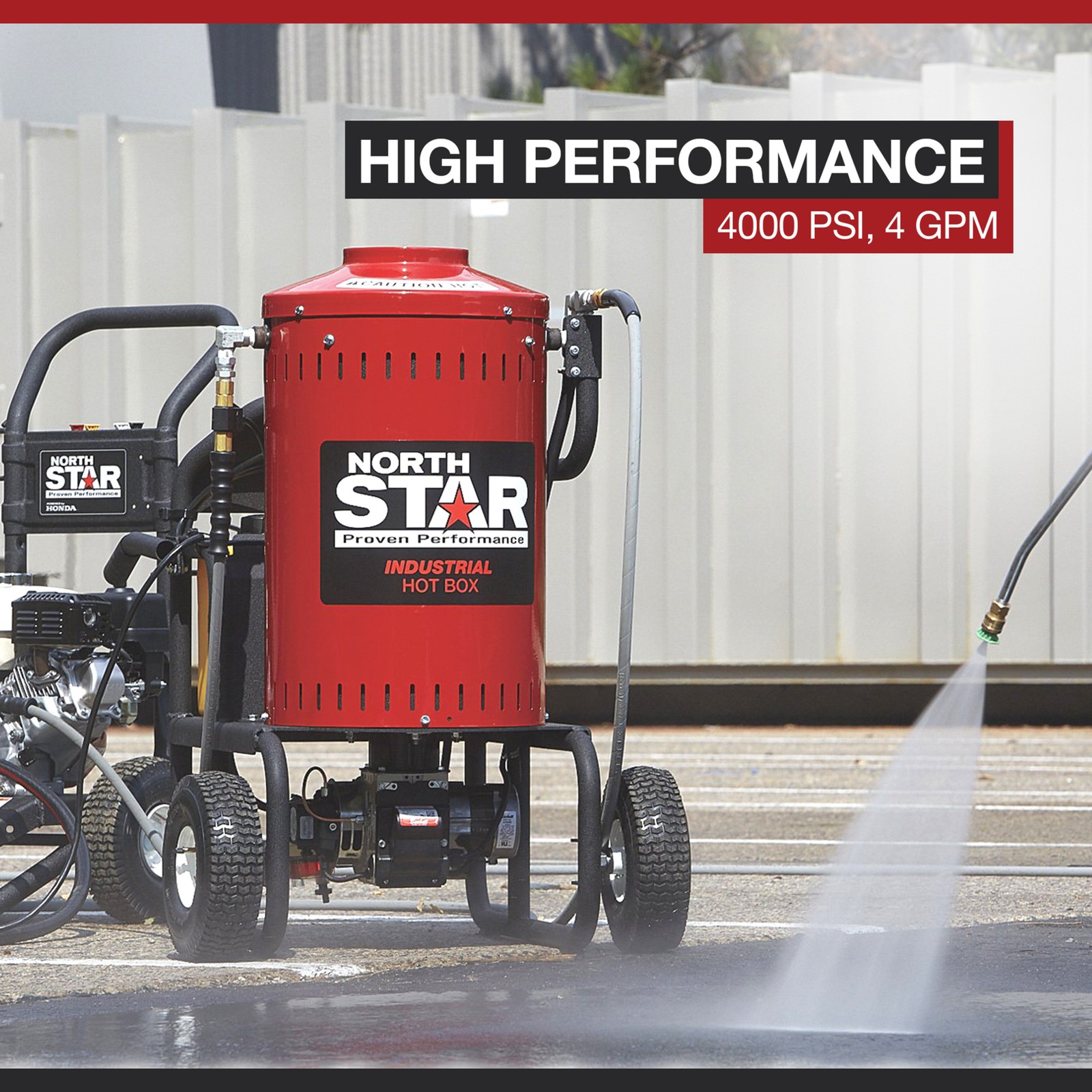 NorthStar Portable Electric Wet Steam and Hot Water Pressure Washer Add-On
