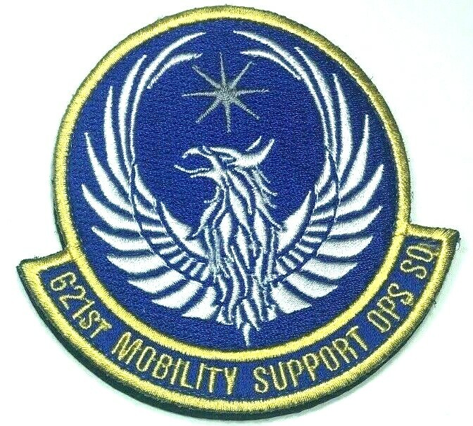 U.S. AIR FORCE 621st MOBILITY SUPPORT OPERATIONS SQUADRON PATCH (AFC)
