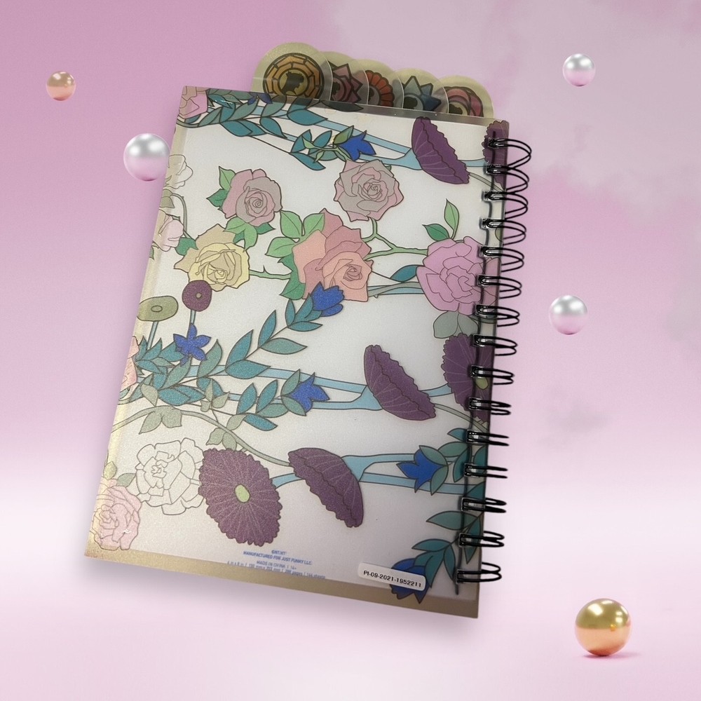 Sailor Moon Crystal 6X8 in. Plastic Divider Tabbed Journal