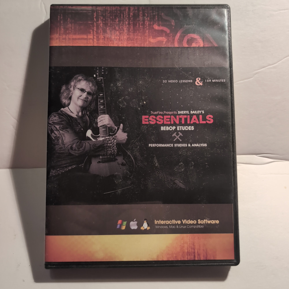 Sheryl Bailey's Essentials Bebop Etudes TrueFire Guitar Video Software