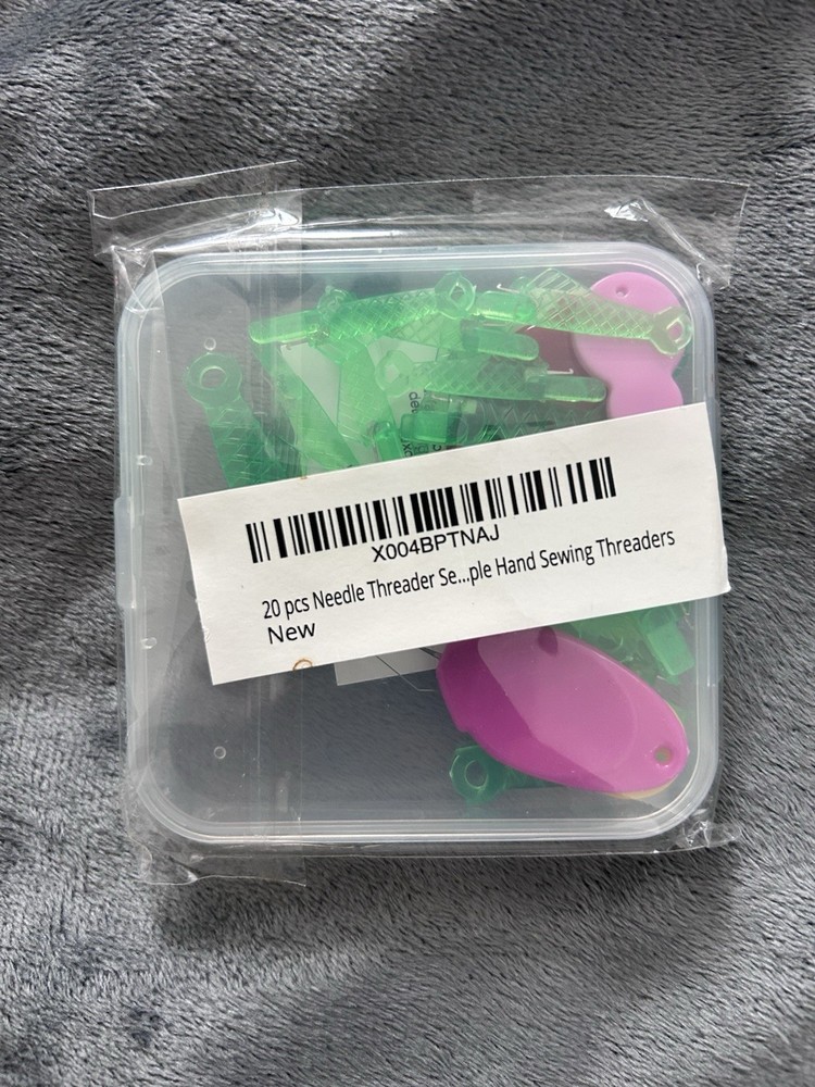 20 pcs Needle Threader Set for Hand Sewing, Assorted Colors