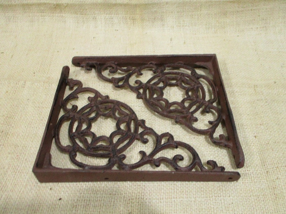 4 Shelf Brackets Spider Shelf Decor Spider Web Shelving Corbels Rustic Braces