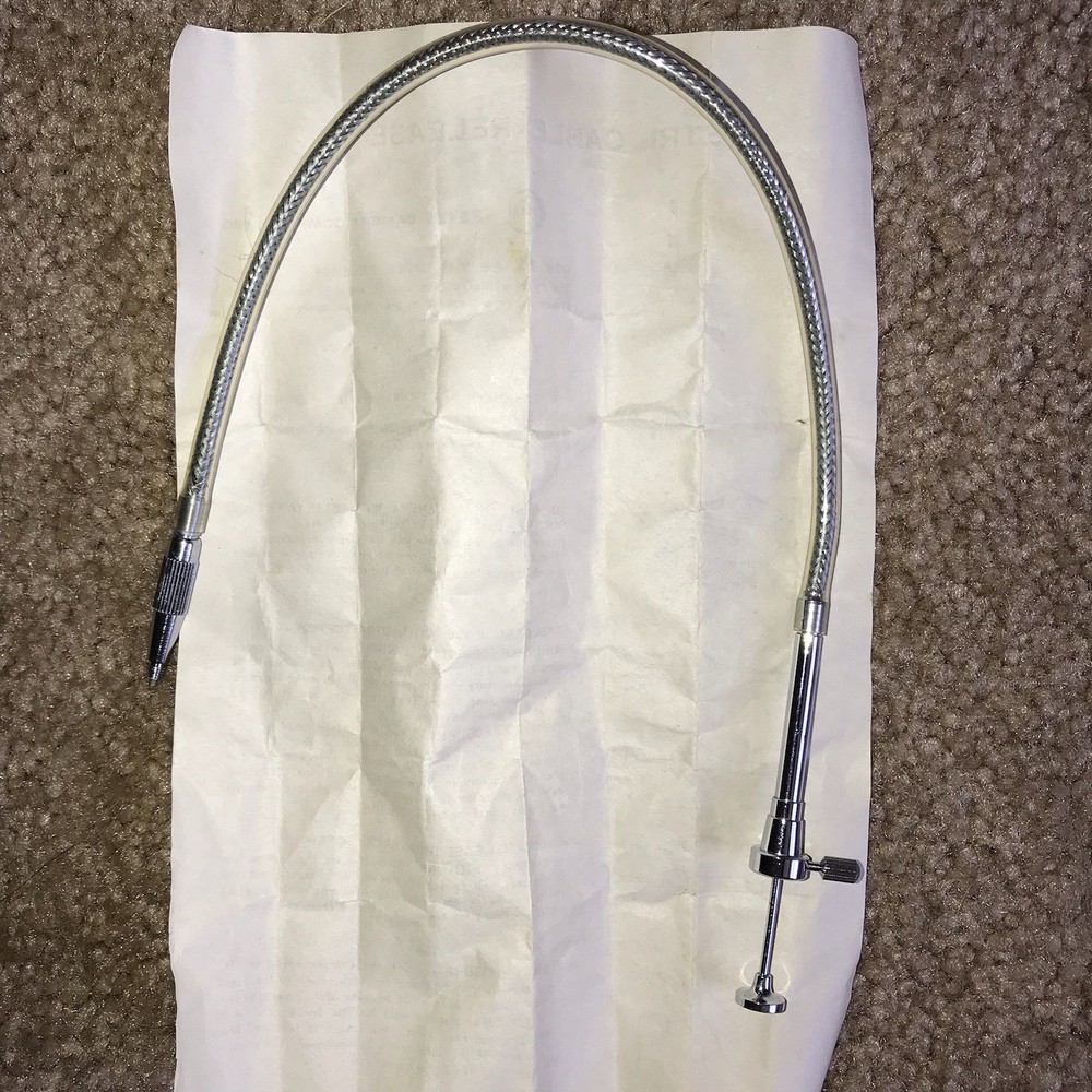 Vintage 12” Petri Camera Shutter Release Cable W Instructions Packaging Untested