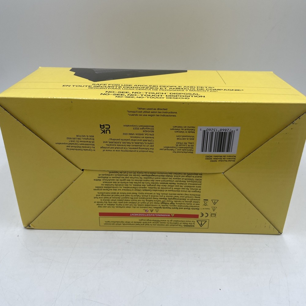 Victor M260 Indoor Multi-Kill Humane Electronic Mouse Trap Quick Easy Disposal