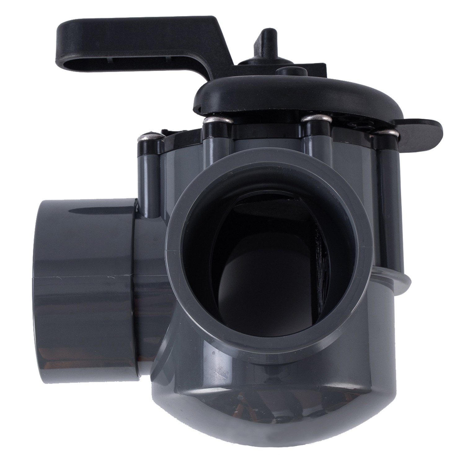 For Pentair 263028 Three Port Diverter Valve with 2" PVC Pipe - Grey