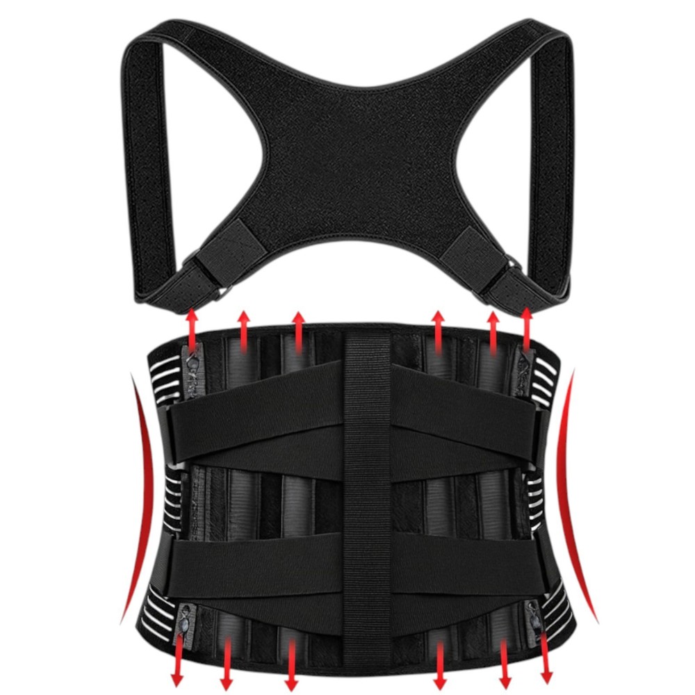 Back Brace Posture Corrector Adjustable Shoulder Support for Men Women