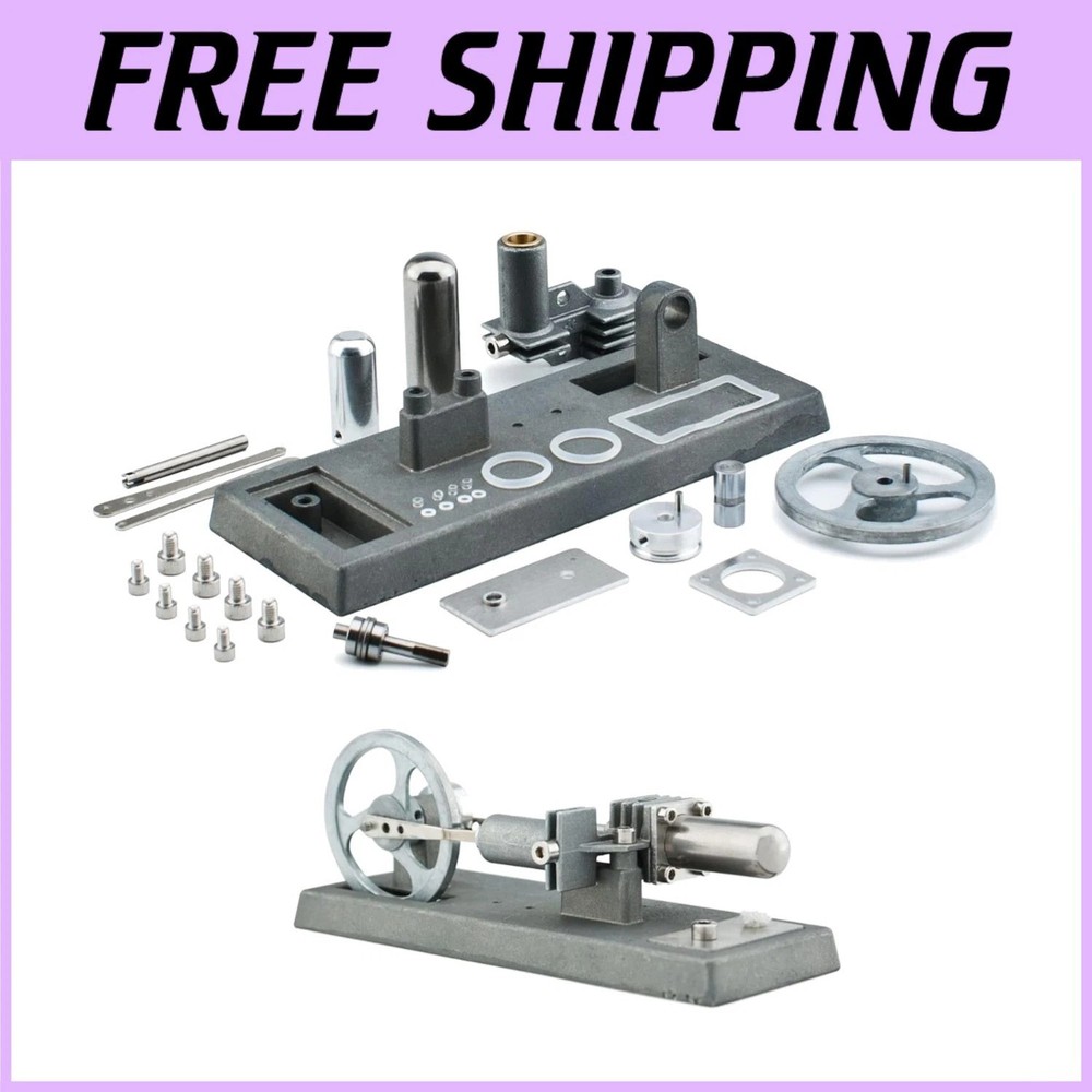Stirling Engine Model for Physics Enthusiasts-