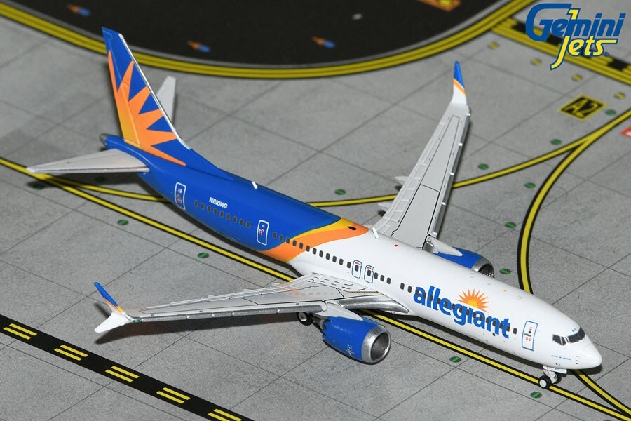 Allegiant Air Boeing 737 MAX 200 Gemini Jets GJAAY2285 Scale 1:400 IN STOCK