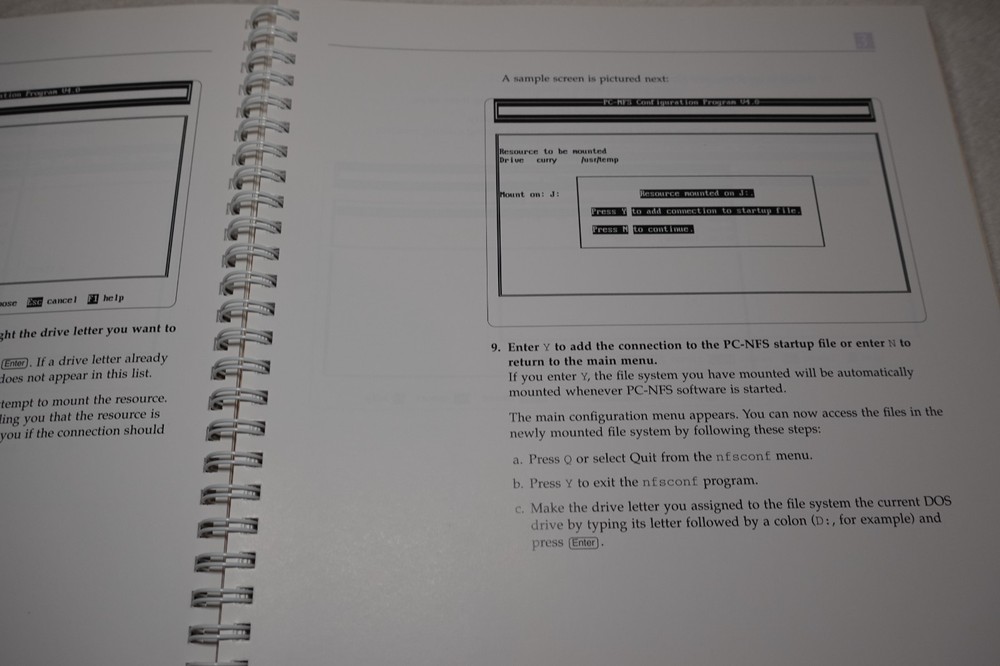 Sun Microsystems PC-NFS 1992 Original User's Guide