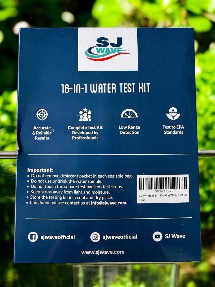SJ Wave 18 In 1 Water Test Kit