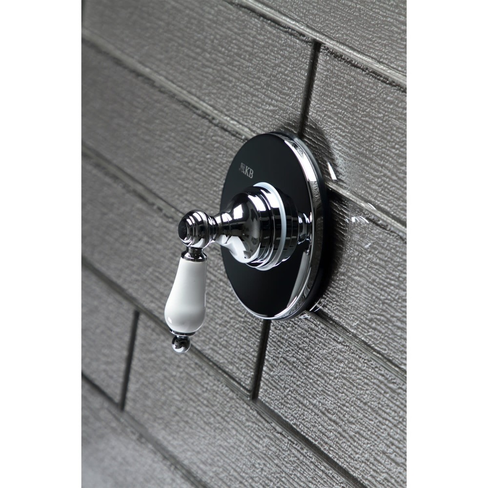 Kingston Brass KS303.PL Single Handle 3 Function Diverter Valve - Chrome