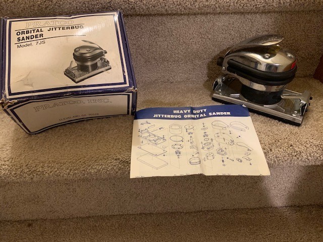 pratco orbital jitterbug sander model 7js, New.