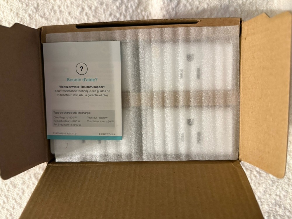 TP-LINK Kasa Smart Wi-Fi Plug Mini 4-Pack Type B White Wireless App-Controlled