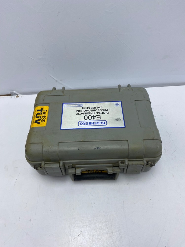 BUDENBERG E400 DIGITAL HYDRAULIC PRESSURE CALIBRATOR