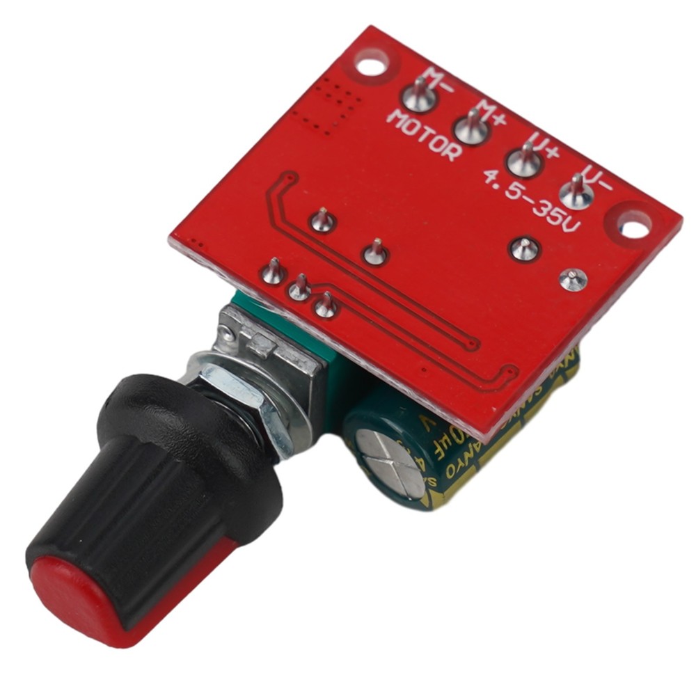 Adjustable DC Motor Speed Controller Module for 12V Motors High Power Output