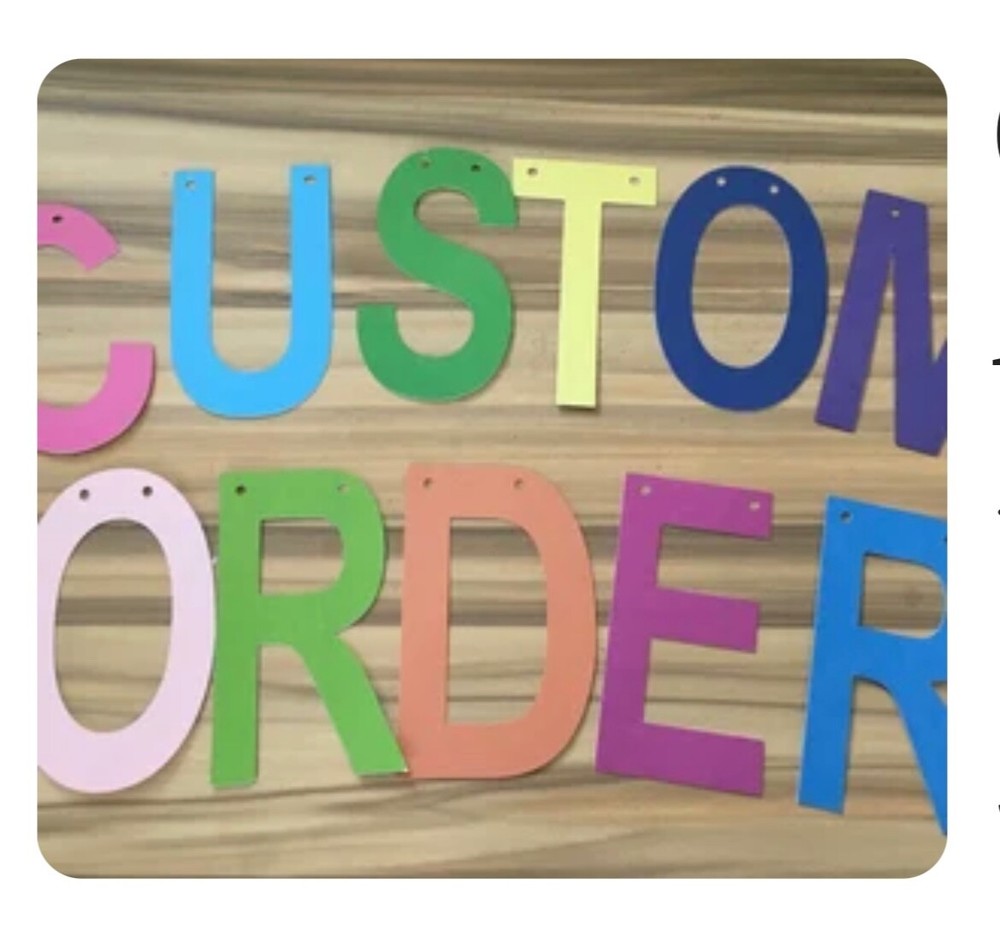 Custom order for kate