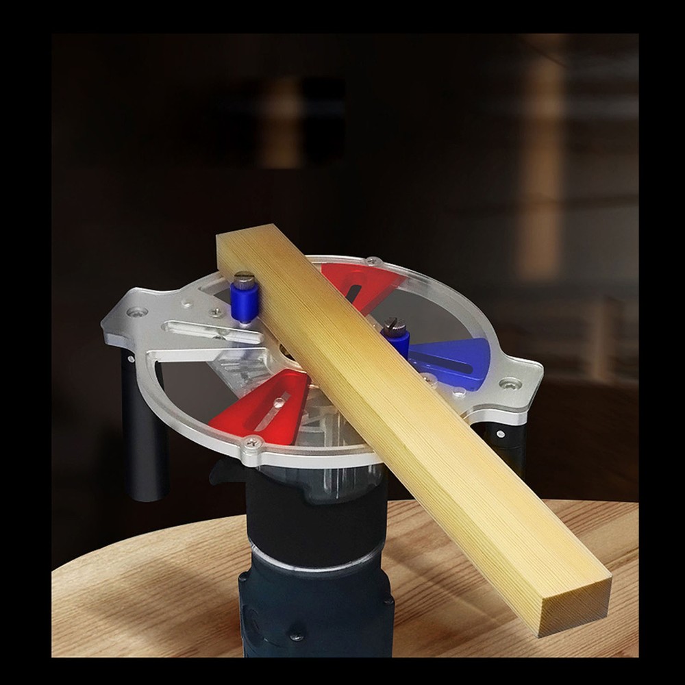 Trimming Machine Milling Grooving Engraving Guide Rail Adjustable Backing NMFB