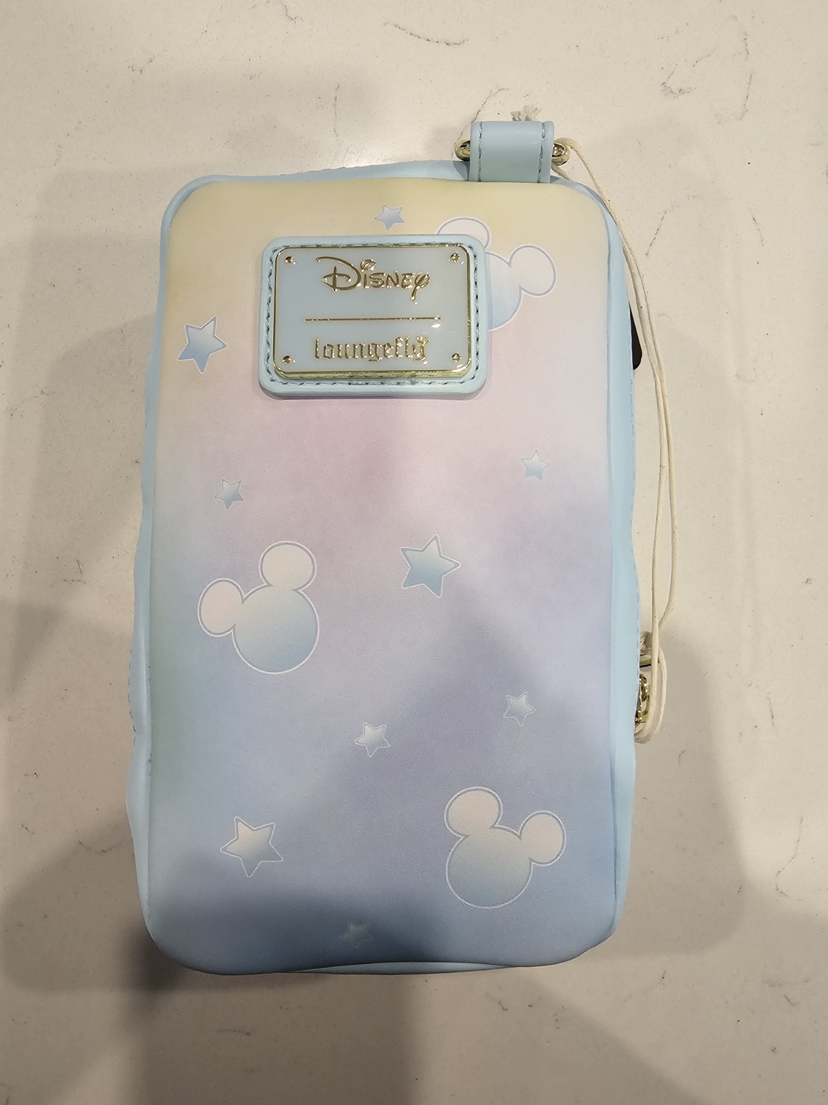 Loungefly Disney Mickey & Friends Tie Dye Crossbody Bag With Coin Purse NWT