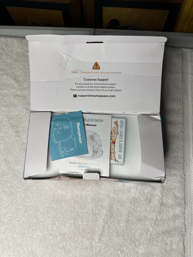 Momspeace Breast Pumps with App & Timer new Open Box