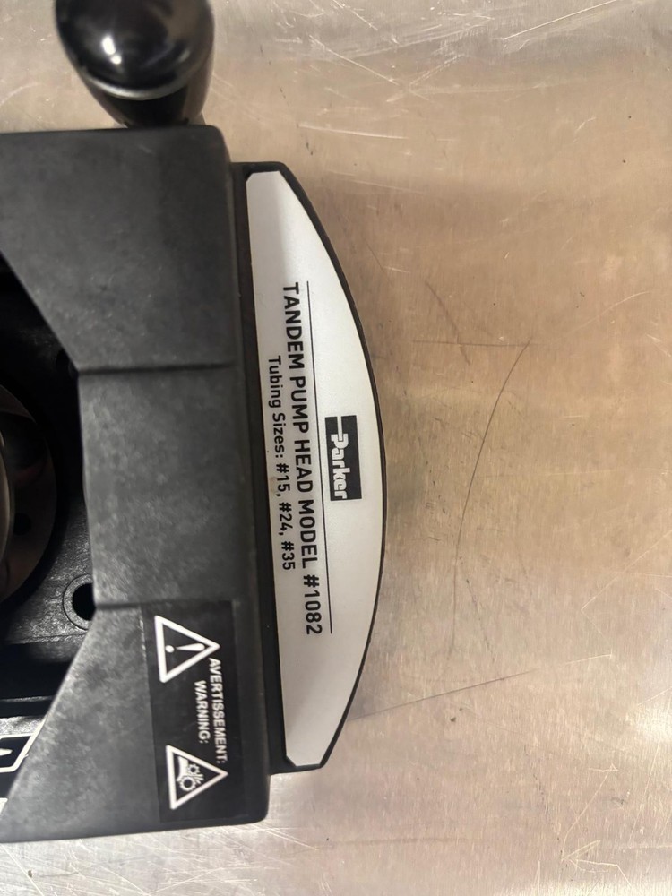 Parker Peristaltic Pump Head TANDEM Model 1082