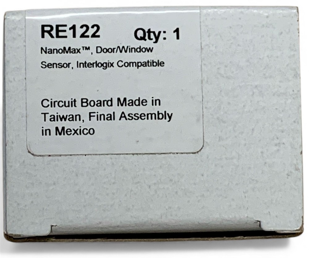 Alula RE122 NanoMax Door/Window Sensor, Interlogix Compatible