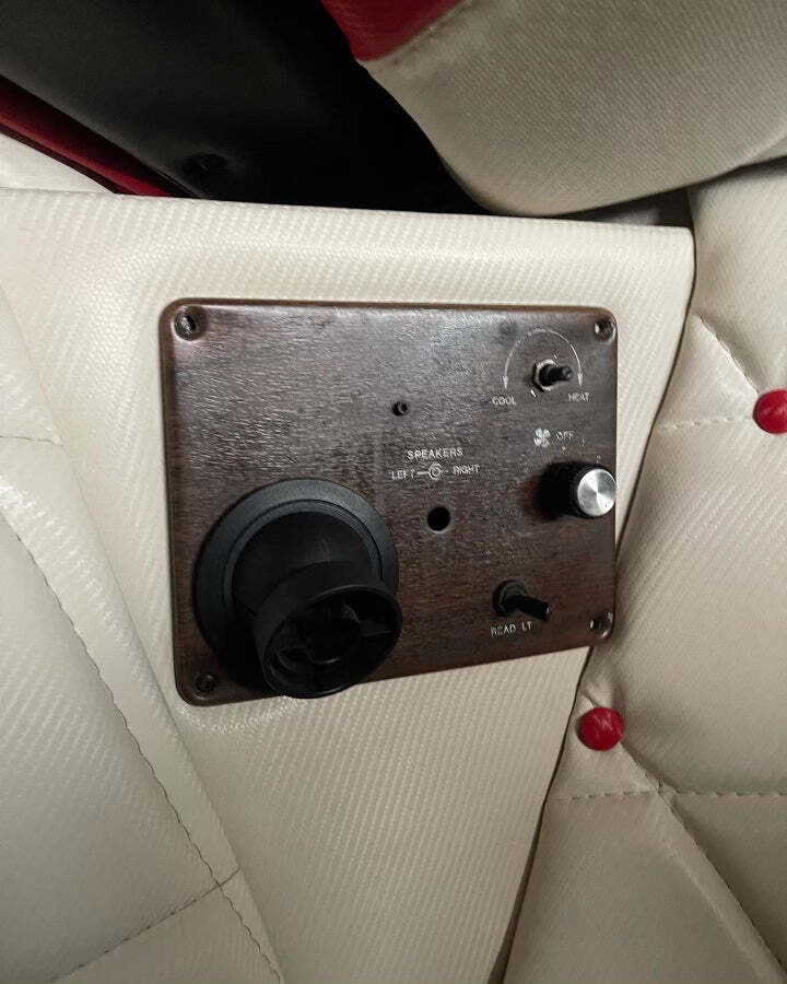  Classic Sleeper AC Control Panel Frame Style Red Led Lights Color  