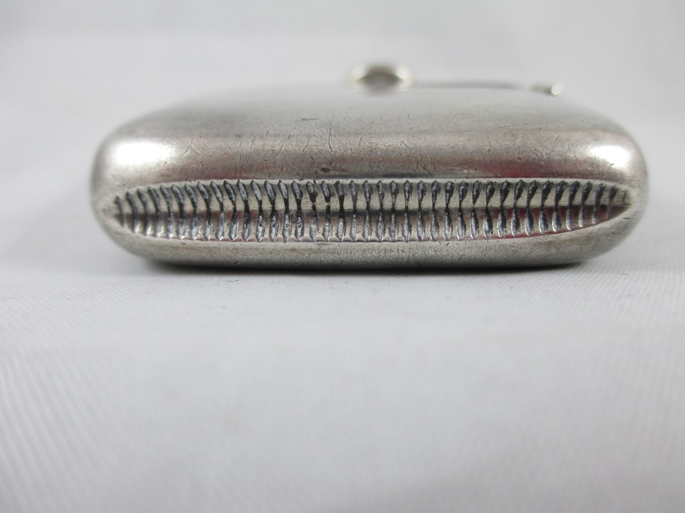 LARGE & HEAVY SOLID SILVER, VICTORIAN VESTA CASE, WILLIAM NEALE, BIRM 1893