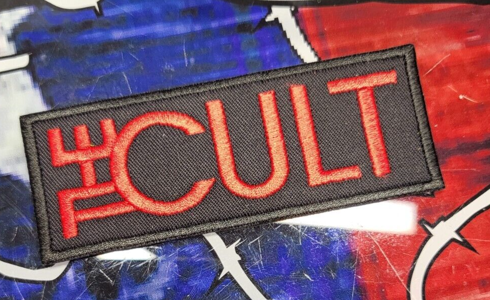 EMBROIDERED THE CULT ROCK BAND PATCH (Please Read Ad)