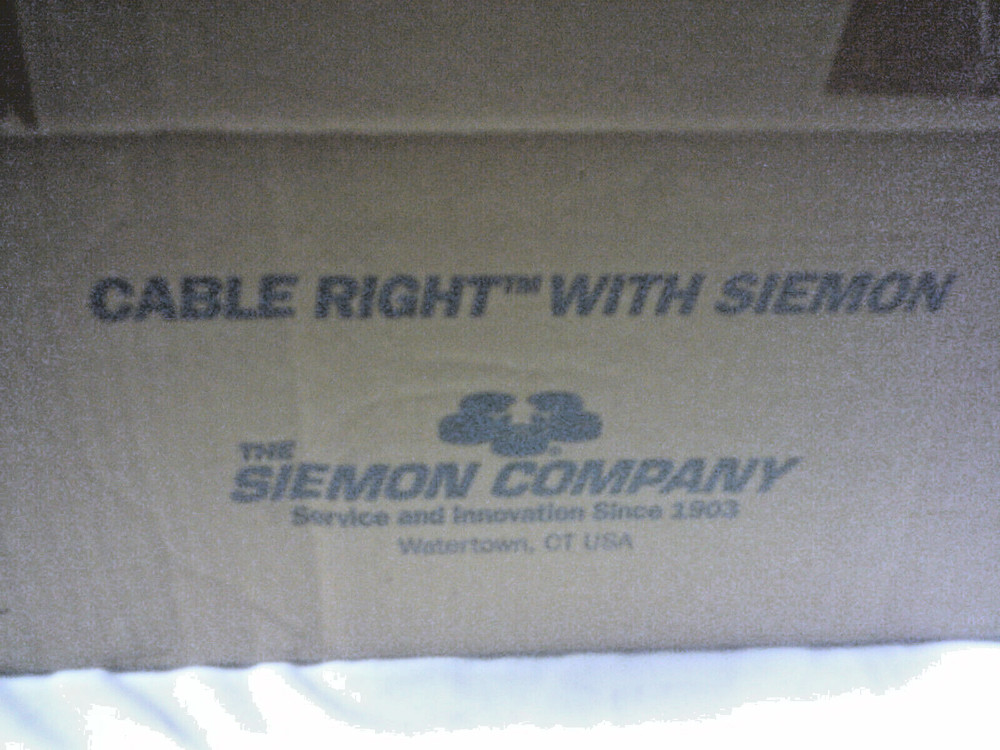 Siemon SBH-4 hinged wall mount bracket for patch panels