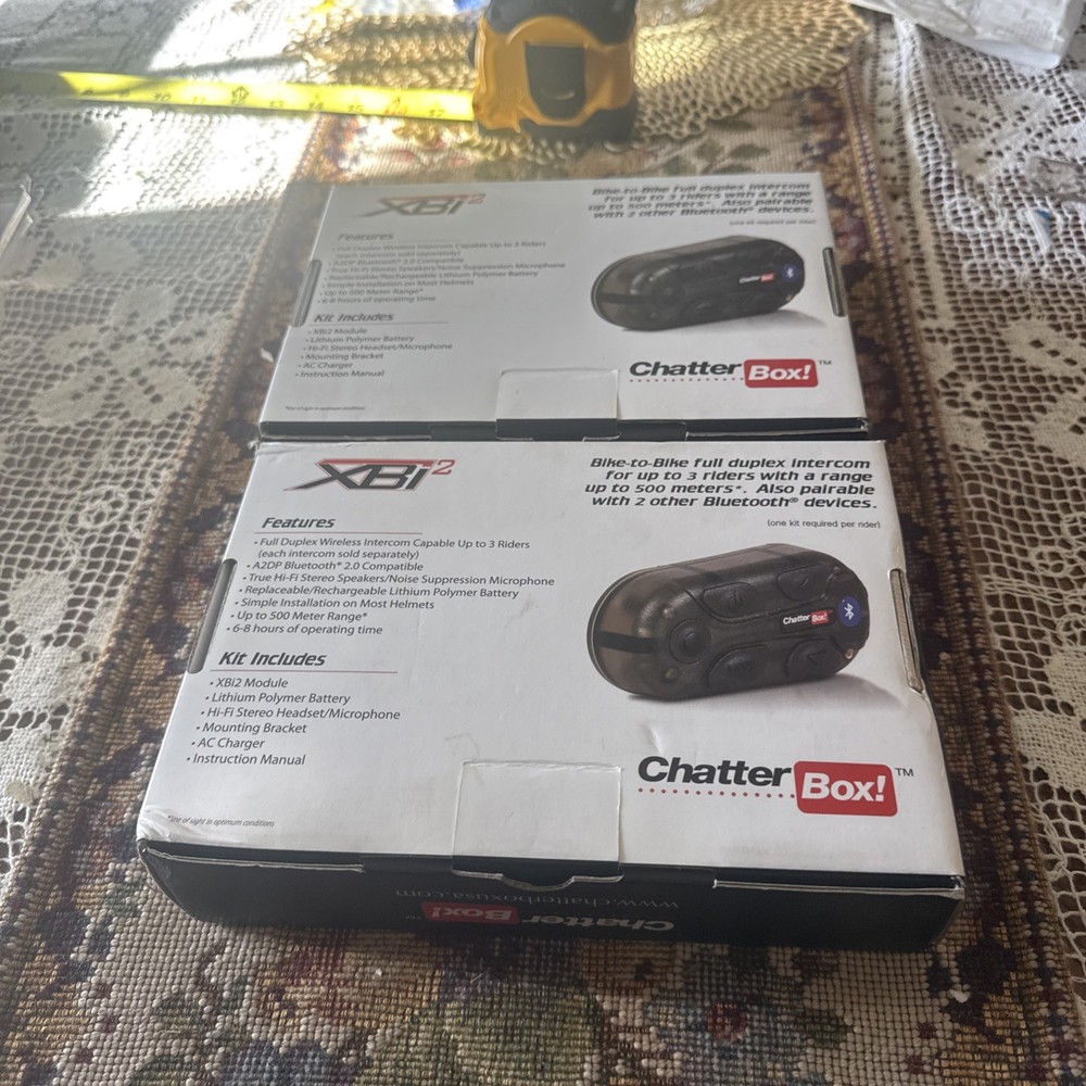 ChatterBox XBi Bluetooth wireless communication device.