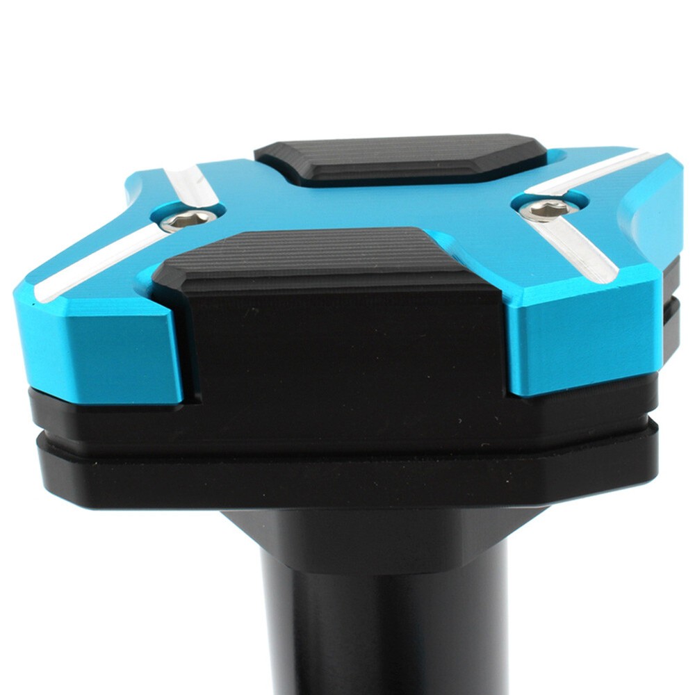 Engine Crash Bar Guard Frame Protector Modified Universal 22mm-30mm Light Blue