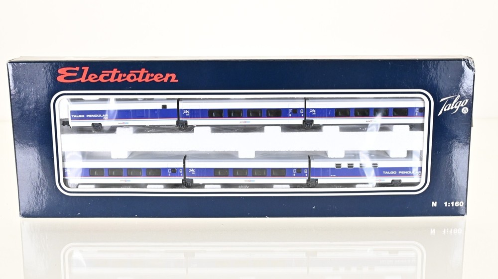 Electrotren Talgo Pendular 200 Amtrak Train set N scale
