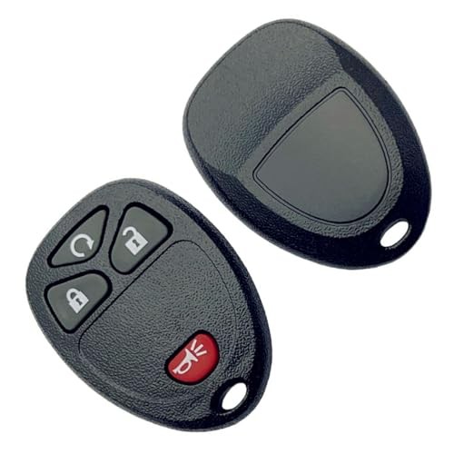 Key Fob Shell Replacement for Chevy 2007-2014 Equinox Avalanche 4 Button-B