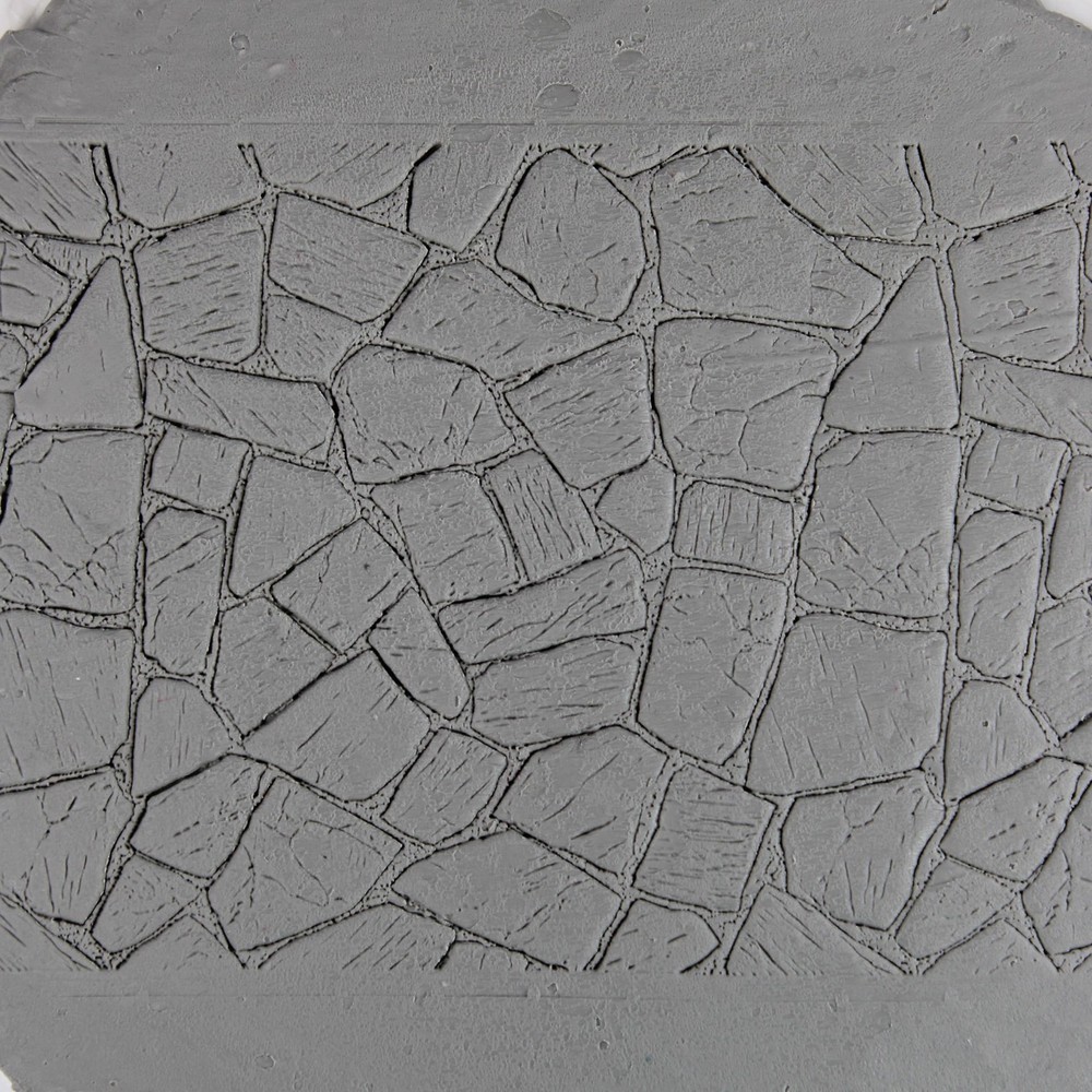 Flagstones Clay Texture Roller (4") - Seamless Set #02 - Embossing Pattern Ro...