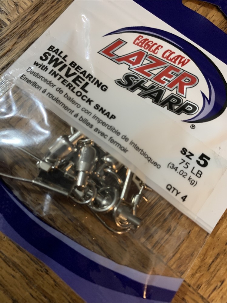 Eagle Ball Bearing Swivel 75 Lb Size 5