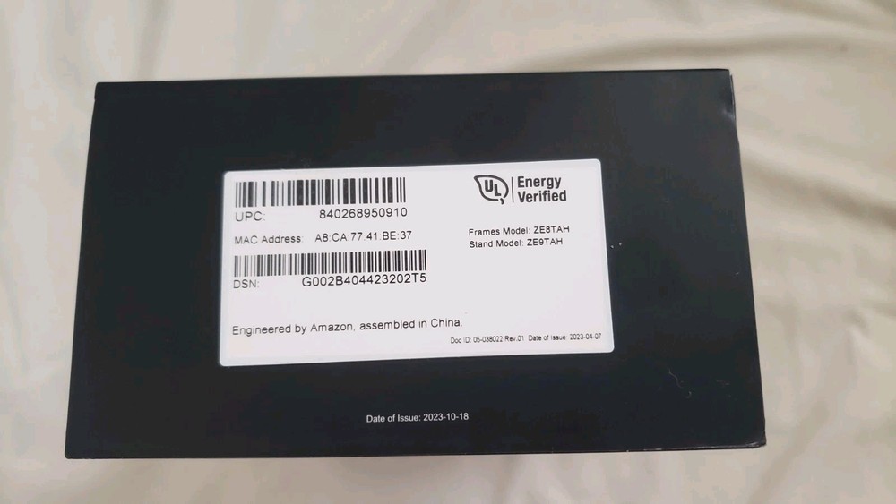 Amazon Echo Frames 3rd Gen NEW SEALED