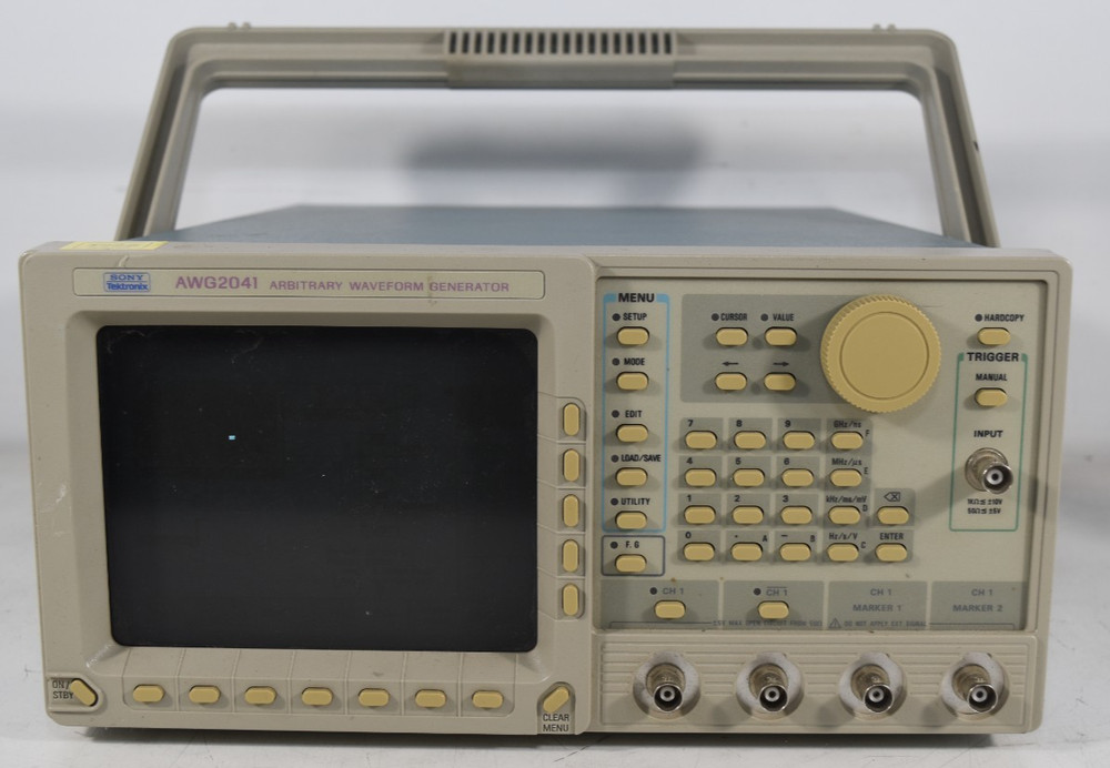 Tektronix Sony AWG2041 Arbitrary Waveform Generator Read Description