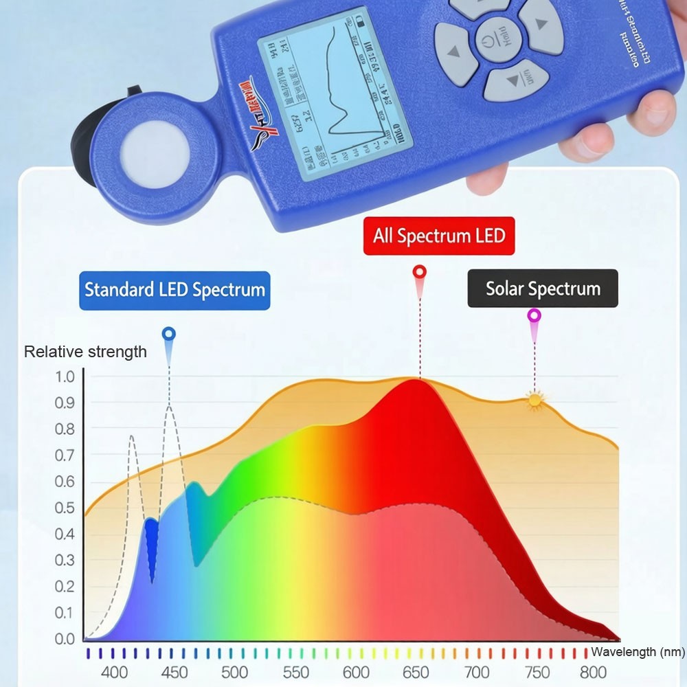 Digital Light Meter Color Temperature Tester Lighting Testing Tools