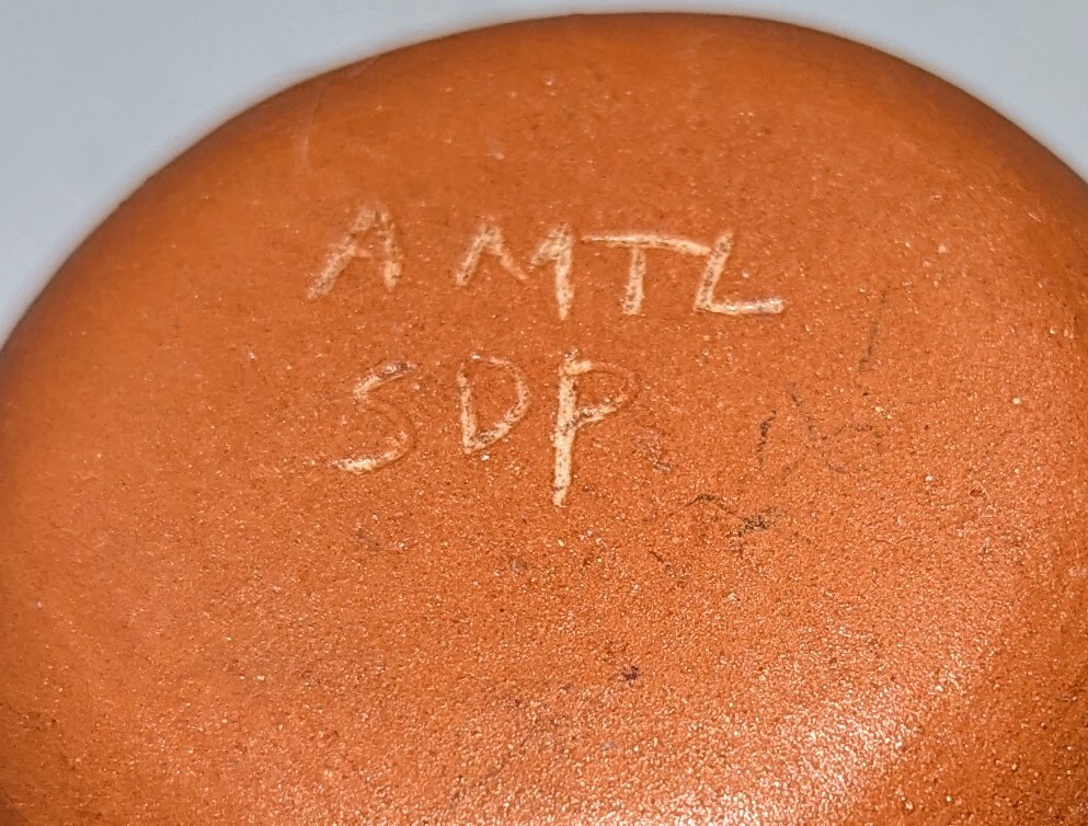 Vtg Native American Mini Pottery x2 Kewa & Jemez Pueblo Signed Lovato & Chinana