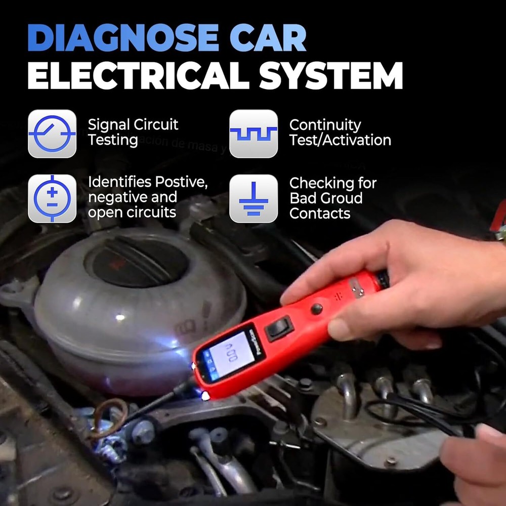 Autel PowerScan PS100 Electrical System Scanner 12V/24V Car Auto Circuit Tester
