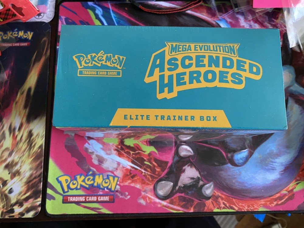 Pokemon Mega Evolution Ascended Heroes Elite Trainer Box Sealed (Regular ETB)