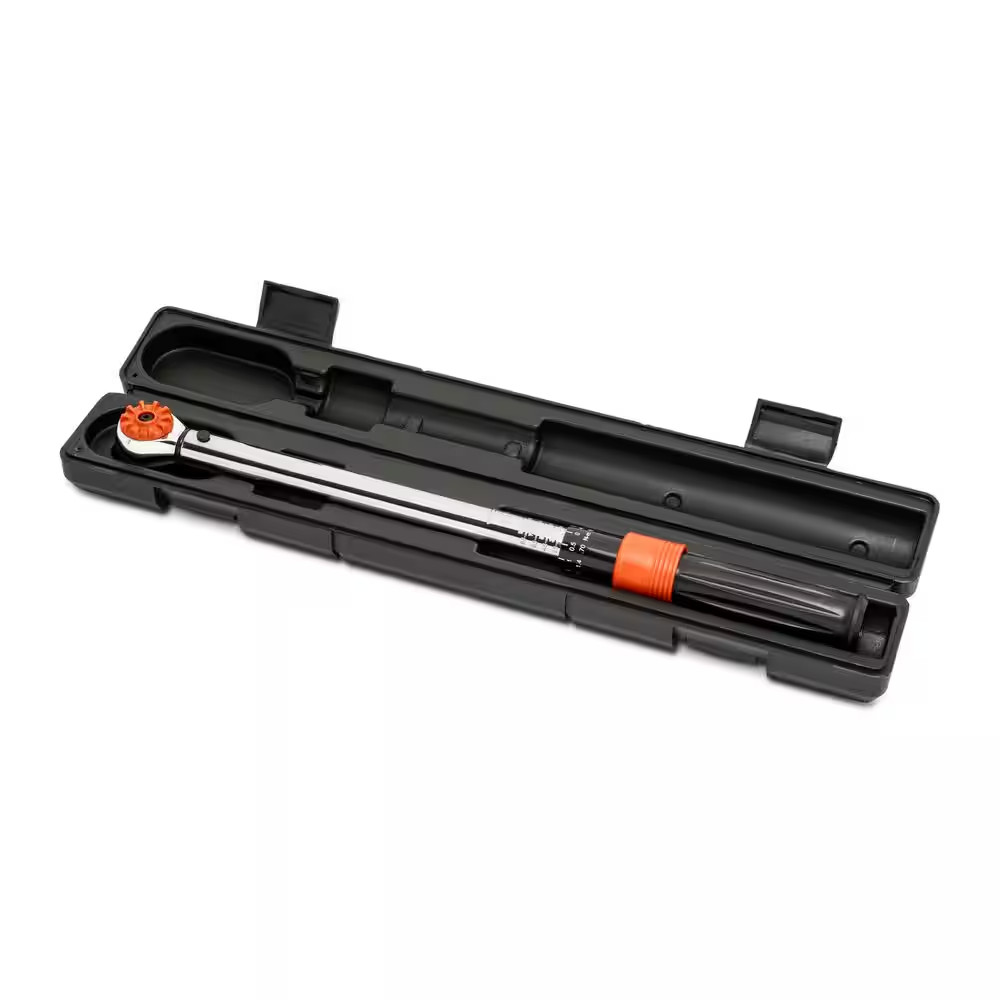3/8 In. Drive Micrometer Torque Wrench 20-100 Ft/Lbs.