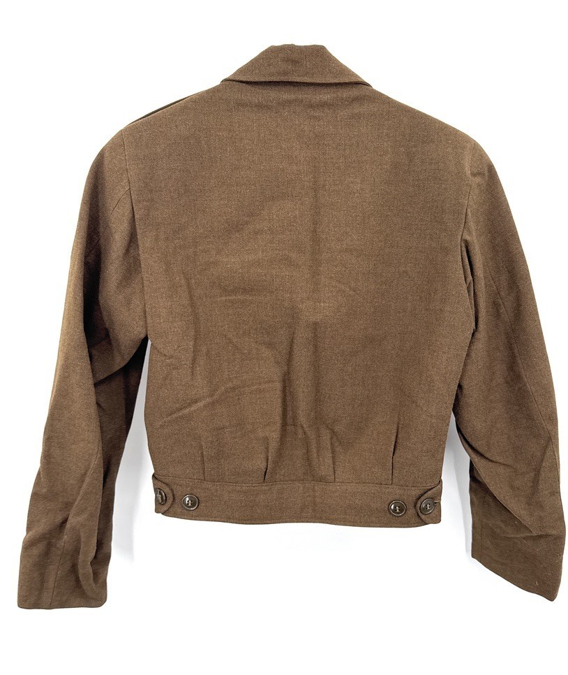 WWII Army 6th Division Specialist Coat Jacket Brown