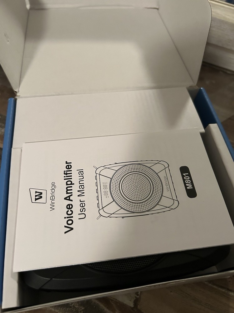 WinBridge: Voice Amplifier Wireless Microphone, 20W Portable PA System