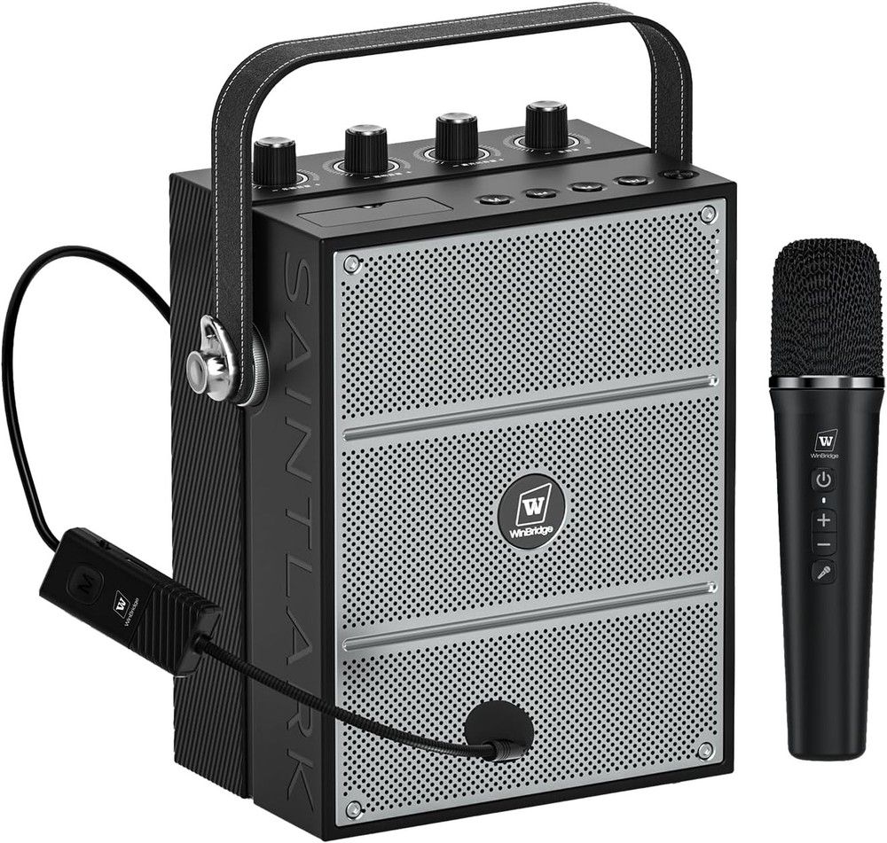 WinBridge S97 Portable PA Speaker Bluetooth Mic Amplifier