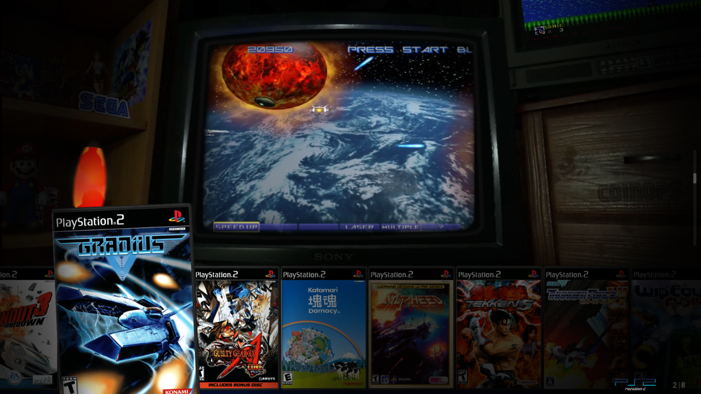 Retro-games system