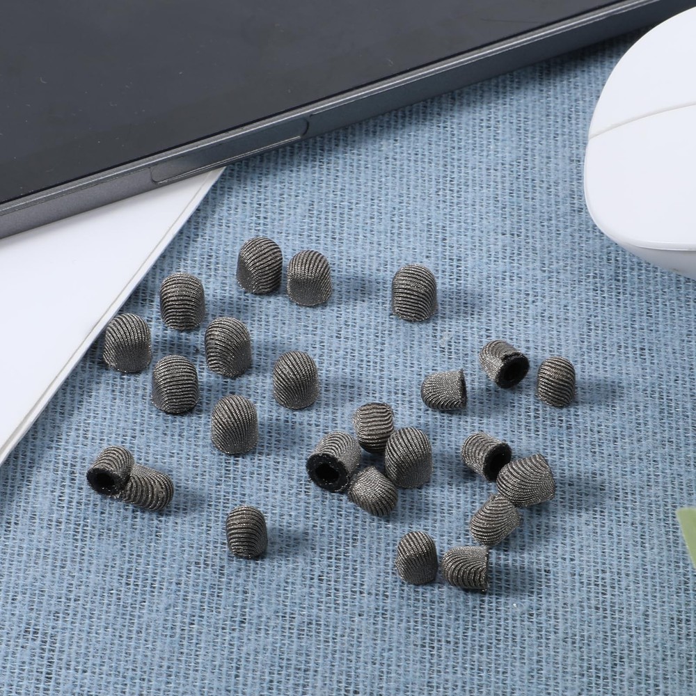 24Pcs Fiber Mesh Stylus Tips Replaceable Stylus Pen Tip Touch Screen Tip, 2 S...